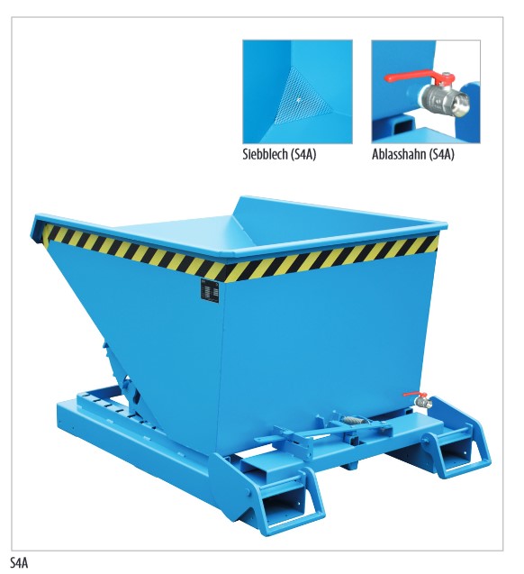 Conteneur à chips Type S4A